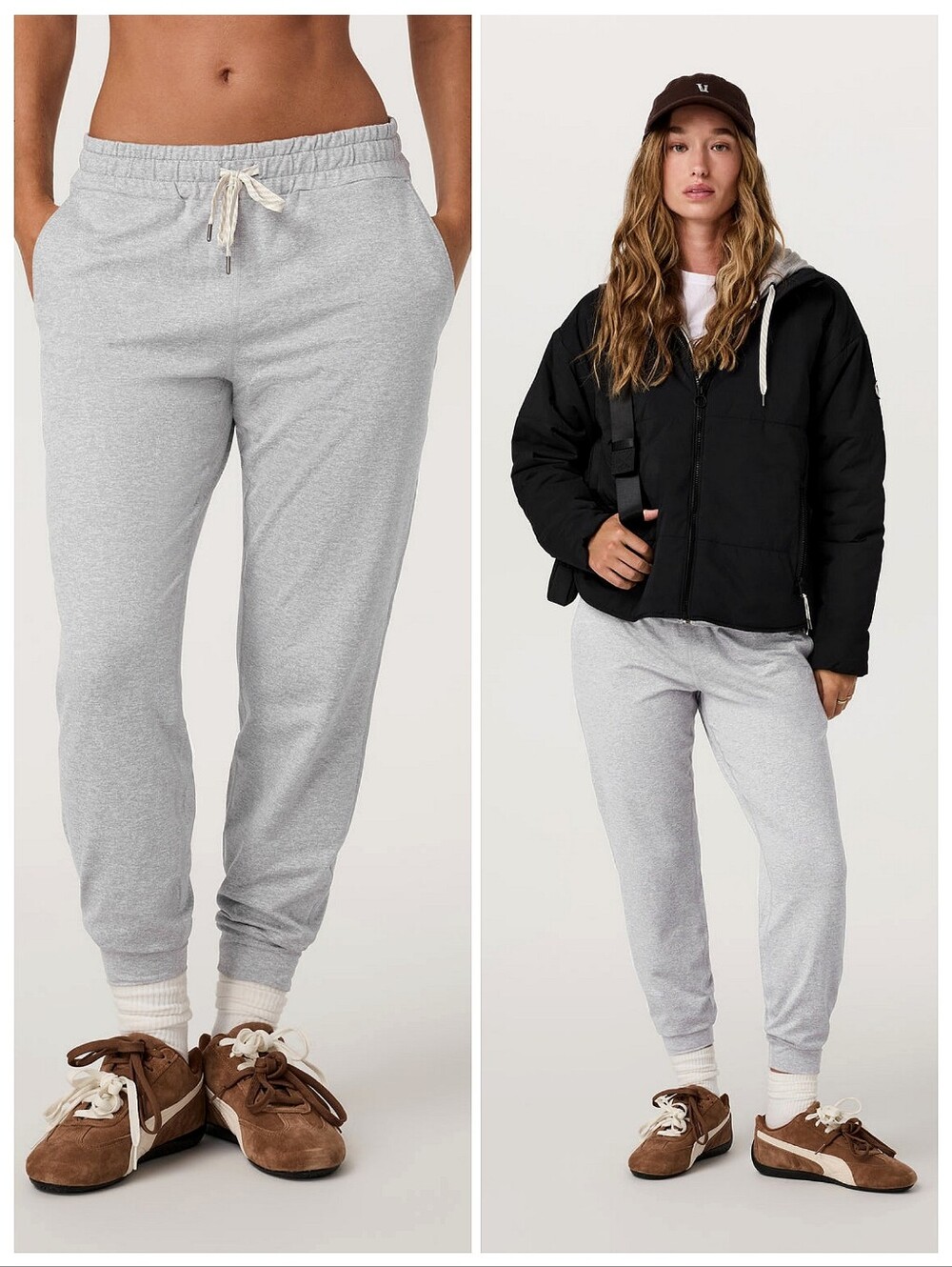 Vuori Performance Jogger XS Pale Heather Gray